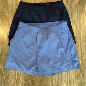 Two Pair of Men’s 5” Pacebreaker Lululemon Shorts